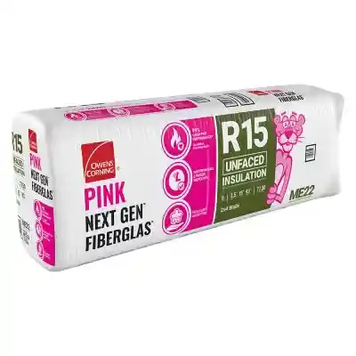Main 1 - OWENS CORNING R-15 UNFACED 3-1/2" X 15" X 93" 77.50 SQFT 8/BATTS (OCME22) 31.5LBS - Arlington Coal & Lumber