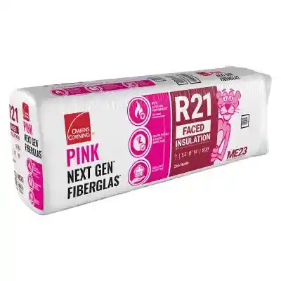 Main 1 - OWENS CORNING R-21 KRAFT FACED 5-1/2" X 15" X 93" 67.81 SQFT 7/BATTS (OCME23) 39.75LBS - Arlington Coal & Lumber