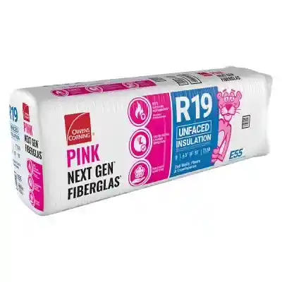Main 1 - OWENS CORNING R-19 UNFACED 6-1/4" X 15" X 93" 77.5 SQFT 8/BATTS (OCE55) 24.9LBS - Arlington Coal & Lumber