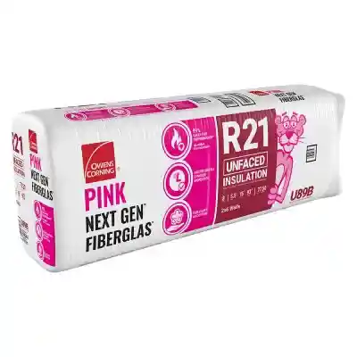 Main 1 - OWENS CORNING R-21 UNFACED 5-1/2" X 15" X 93" 77.50 SQFT 8/BATTS (OCU89A) 43.16LBS - Arlington Coal & Lumber