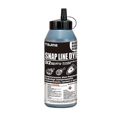 Main 2 - TAJIMA SNAP LINE DYE BLACK 32 OZ  (PLC3-BK900) - Arlington Coal & Lumber
