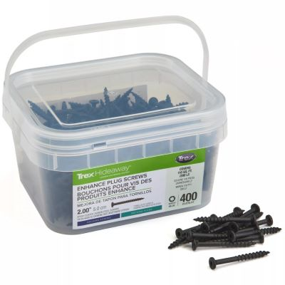 TREX ENHANCE® DECKING PLUG SCREWS 2" (225 LF/110 SQFT) 400 PCS (3/CTN) - Arlington Coal & Lumber