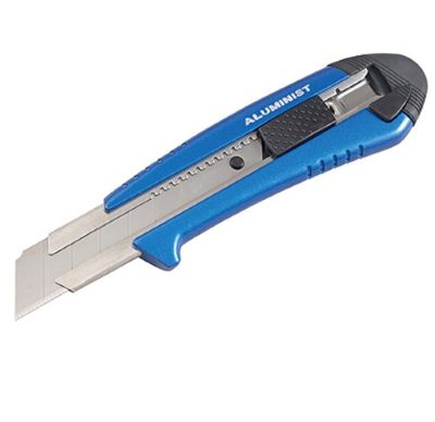 Main 2 - TAJIMA ROCK HARD ALUMINIST AUTO LOCK SNAP KNIFE BLUE (AC-700B) - Arlington Coal & Lumber