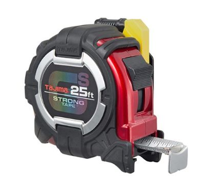 Main 2 - TAJIMA 25' GS-LOCK & SAFETY HOLDER TAPE MEASURE (GSSF-25BW) - Arlington Coal & Lumber