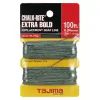 Main 2 - TAJIMA REPLACEMENT LINE 1.0MM EXTRA BOLD BRAID CHALK-RITE SNAP LINE (PL-ITOL) - Arlington Coal & Lumber