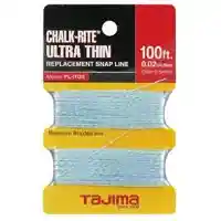 Main 2 - TAJIMA REPLACEMENT LINE 0.5MM ULTRA THIN BRAID CHALK-RITE SNAP LINE (PL-ITOS) - Arlington Coal & Lumber