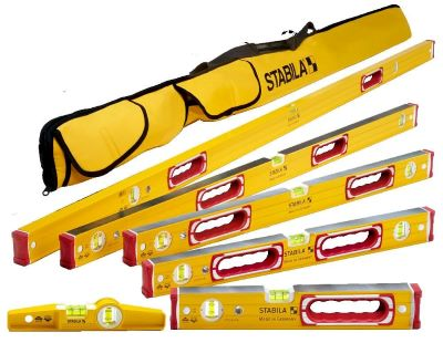 Main 2 - STABILA 6 LEVEL COMPLETE SET 78", 48", 32", 24", 16", TORPEDO, AND CASE (78496) - Arlington Coal & Lumber