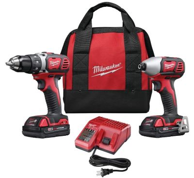 Main 2 - MILWAUKEE M18 COMPACT/IMPACT DRILL COMBO TOOL KIT (2691-22) - Arlington Coal & Lumber