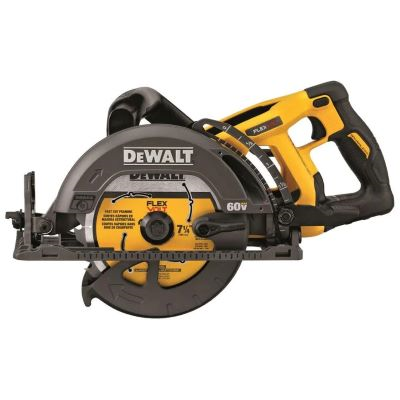 Main 2 - DEWALT 60V MAX FLEXVOLT 7-1/4" WORM DRIVE CIRCULAR SAW TOOL (DCS577B) - Arlington Coal & Lumber