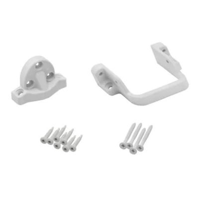 Main 2 - TREX SELECT **T-RAIL** 22.5 DEGREE LEFT ANGLE BRACKET PACK (TRL22LBKTKIT) - Arlington Coal & Lumber