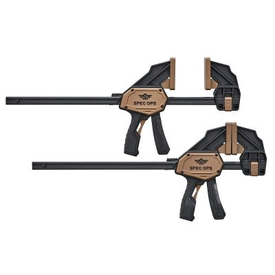 Main 2 - SPEC OPS 13" LARGE TRIGGER CLAMPS (330 LBS) 2-PACK (SPEC-TCL13-2PK) - Arlington Coal & Lumber