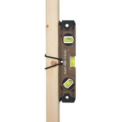 Main 2 - SPEC OPS MAGNETIC TORPEDO LEVEL 10" W/ BUNGEE (SPEC-TLEVEL) - Arlington Coal & Lumber