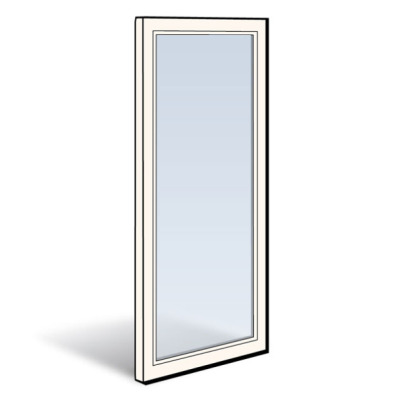 Main 2 - Perma-Shield® Gliding Patio Door Panel PS510 White Left HandStationary Panel Low-E Tempered Glass - Arlington Coal & Lumber