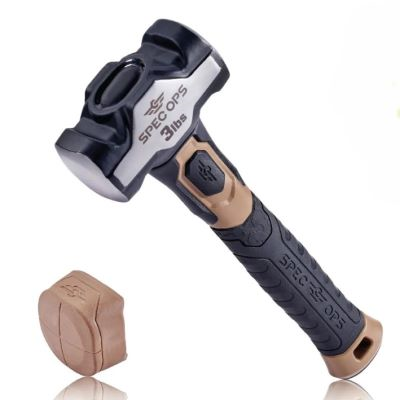 Main 2 - SPEC OPS 3LB DRILLING SLEDGE HAMMER W/ SOFT MALLET CAP (SPEC-M-DRILL3-S) - Arlington Coal & Lumber