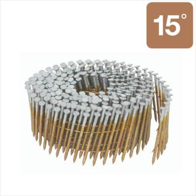 Main 2 - METABO 8D (2-3/8" X .113) GALVANIZED RING SHANK COIL WIRE NAIL 4.0M (12705HPT) - Arlington Coal & Lumber
