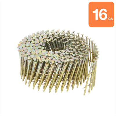 Main 2 - METABO 12D (3-1/4" X .131) *** GALV *** SMOOTH COIL WIRE NAIL 4.0M (12714HPT) OR .120 SHANK (#12709HPT) - Arlington Coal & Lumber
