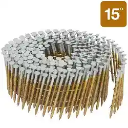 Main 2 - METABO 8D (2-3/8" X .113) BRIGHT RING SHANK COIL WIRE NAIL 5.0M (12211HPT) - Arlington Coal & Lumber
