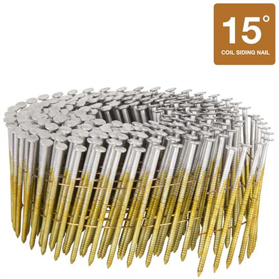 Main 2 - METABO 7D (2-1/4" X .090) STAINLESS RING SHANK COIL WIRE SIDING NAIL 3.6M (13352-HPT) - Arlington Coal & Lumber