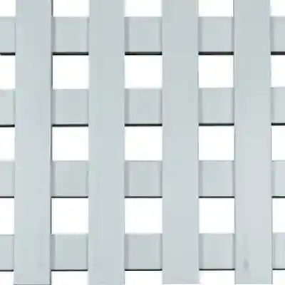 4' X 8' PERMALATT 2" SQUARE WHITE LATTICE PANEL  1/2" DURASHELL - Arlington Coal & Lumber