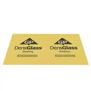 Main 1 - 5/8" 4' X 8' GP DENS-GLASS GOLD FIREGUARD EXT. SHEATHING - Arlington Coal & Lumber