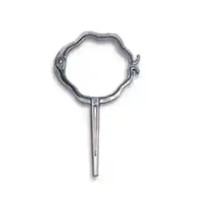 3" PLAIN ROUND GALV. CONDUCTOR HOOK (#HHP3G) - Arlington Coal & Lumber