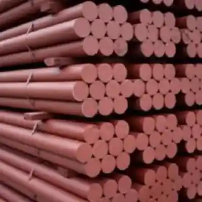 4" X 8'-0" CEMENT FILLED LALLY COLUMN  W/CAP&BASE (RED 16-GA) - Arlington Coal & Lumber