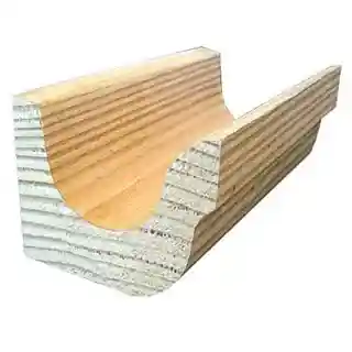 Main 1 - 4 X 5 DOUGLAS FIR WOOD GUTTER 8' - 40FT ** SOME KNOTS & SKIP DRESS ARE ALLOWED IN GRADE** - Arlington Coal & Lumber