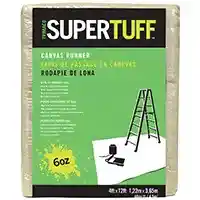 Main 2 - TRIMACO 4 X 12FT CLOTH DROP CANVAS  - Arlington Coal & Lumber