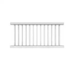 Main 2 - TREX TRANSCEND WHITE HORIZONTAL 67.5"' X 36" RAIL KIT  - Arlington Coal & Lumber