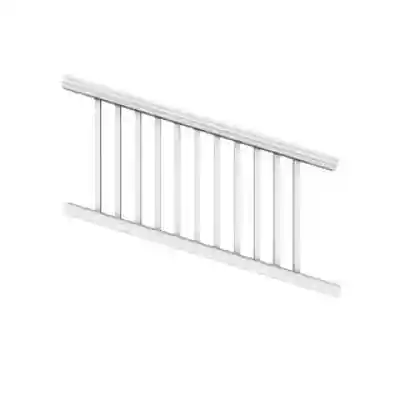 TREX TRANSCEND WHITE STAIR 67.5" X 36" RAIL KIT  - Arlington Coal & Lumber