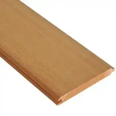 1 X 6 (11/16" X 5-1/2") T & G VG CLEAR KD WESTERN CEDAR SIDING V GR 4E R/L  (6PC/BNDL) - Arlington Coal & Lumber