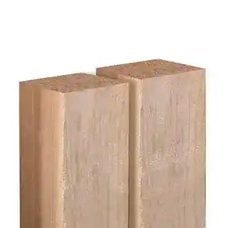 Main 1 - 4 X 4 X 10 FT D&BTR  WESTERN RED CEDAR S4S PAD - Arlington Coal & Lumber