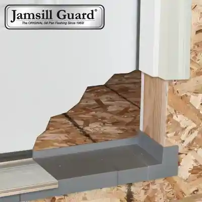 4-9/16" X 6-0 JAMSILL GUARD SILL PAN FLASHING - RANGE 78" OR LESS - Arlington Coal & Lumber