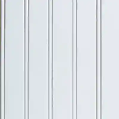 1/2" 4 X 8 MDF NANTUCKET BEADBOARD 2" O.C. BEAD PRM WHITE  - Arlington Coal & Lumber
