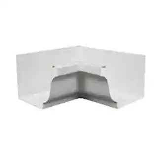 Main 1 - L&R WHITE ALUMINUM GUTTER INSIDE MITRE SECTION - Arlington Coal & Lumber