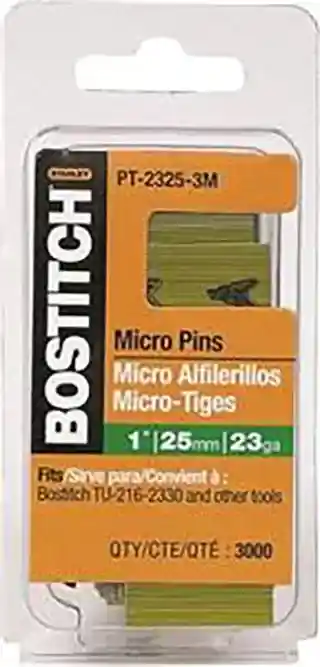 Main 1 - BOSTITCH PT-2325-3M 1" 23 GA HEADLESS PIN (3.0M) - Arlington Coal & Lumber