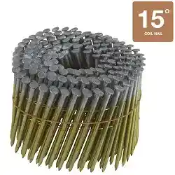 Main 3 - METABO 12D (3-1/4" X .120) SMOOTH BRIGHT COIL WIRE NAIL 4.0M (12215HPT) OR .131 SHANK  (12217HPT)  - Arlington Coal & Lumber