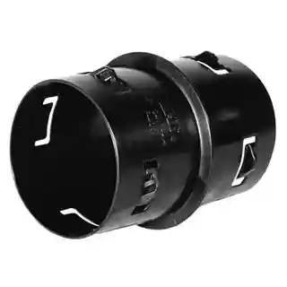Main 1 - 4" ADS COUPLING (BLACK) 0412AA - Arlington Coal & Lumber