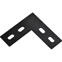 Main 1 - BRACE CORNER 6.5X1.5X1/8 BLK - Arlington Coal & Lumber