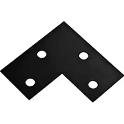 351506 BRACE CORNER 6X3 BLK - Arlington Coal & Lumber