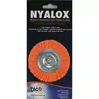 Main 1 - NYALOX 3" WHEEL BRUSH ORANGE MEDIUM (541-777-3) - Arlington Coal & Lumber