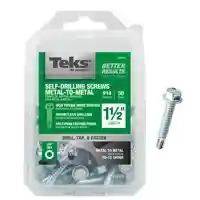 Main 2 - TEKS 14X1-1/ METAL SCREW SELF DRILL 50CT (21352) - Arlington Coal & Lumber