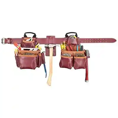 CLC 18 POCKET "SIGNATURE ELITE" PRO FRAMER LEATHER COMBO SYSTEM XL (40"-52") - Arlington Coal & Lumber