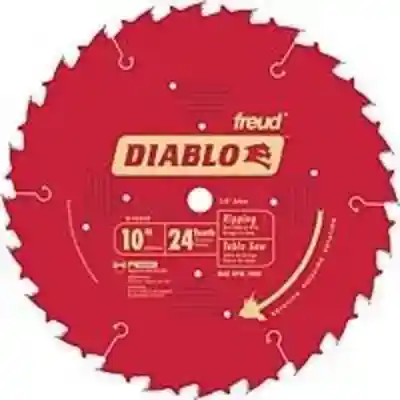 DIABLO 10" X 24TH RIPPING SAW BLADE (D1024X) - Arlington Coal & Lumber