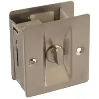 326272 POCKET DOOR LATCH SNKL LATCH POCKET DOOR PRVCY SATNKL - Arlington Coal & Lumber