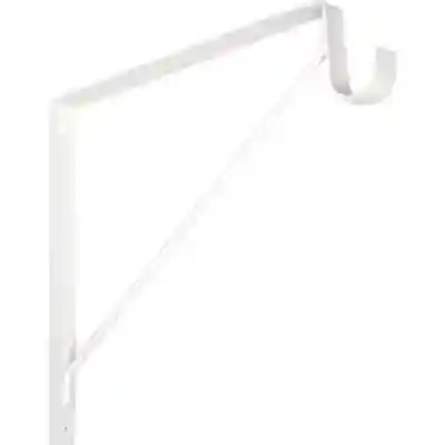 WHITE SHELF & ROD BRACKET (S822-094) - Arlington Coal & Lumber