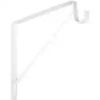 Main 2 - WHITE SHELF & ROD BRACKET (S822-094) - Arlington Coal & Lumber