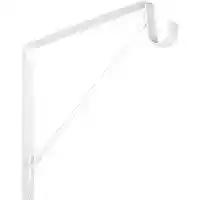 Main 2 - WHITE SHELF & ROD BRACKET (S822-094) - Arlington Coal & Lumber