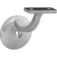 Main 2 - N830-127 BRACKET HANDRAIL 1PC HANDRAIL BRACKETS STN NCKL - Arlington Coal & Lumber