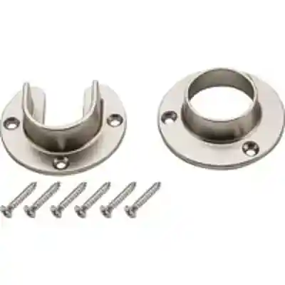 S822-082 CLOSET FLANGE SET SATIN NICKEL FINISH - Arlington Coal & Lumber